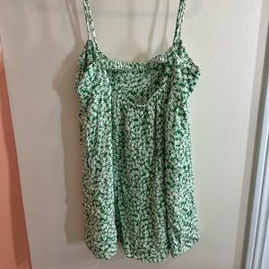 Green Garage floral romper